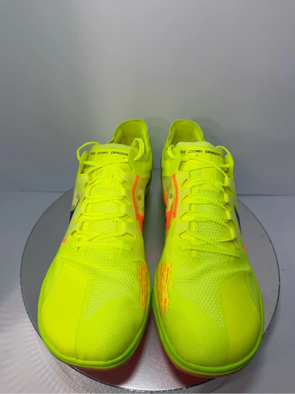 Nike Men’s Neon Yellow Zoom Racing Shoes size 12 new W
